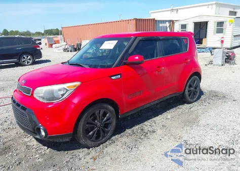 2016 Kia Soul + from USA, damaged, VIN KNDJP3A56G7851166